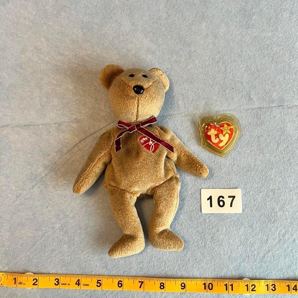 TY 1999 Signature Bear SEE PICTURES for Conditions